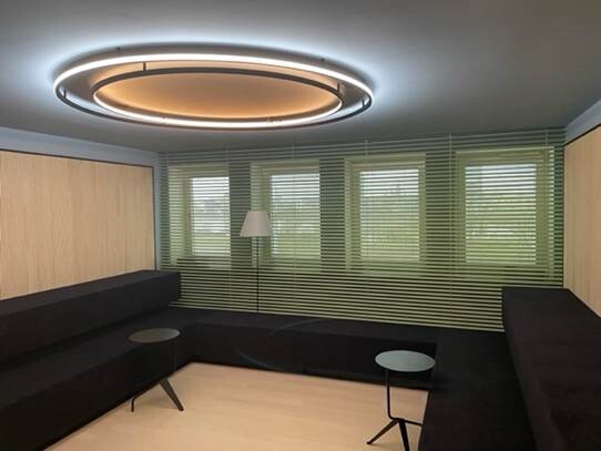 Ring luminaire with ceiling spacers